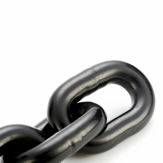 Black G80 Lifting Alloy Steel Link Chain